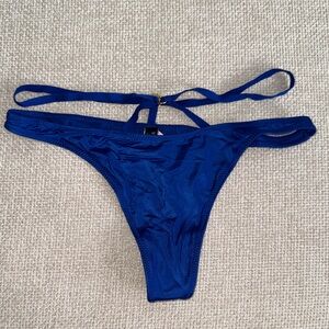 Victoria's Secret Royal Blue Thong